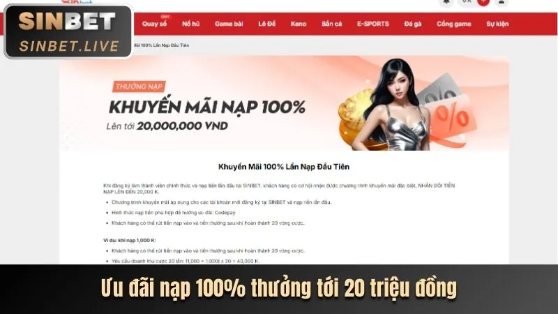 Các chương trình khuyến mãi và tiền thưởng hấp dẫn